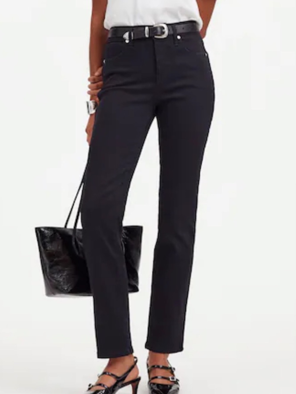 MADEWELL MID RISE STOVEPIPE JEAN SIZE 29